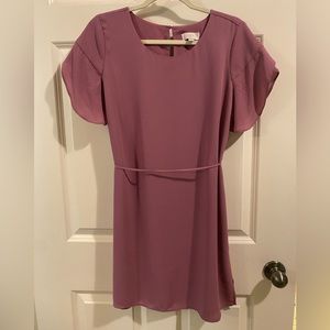 Loft dress, lavender, size small (length 34”)